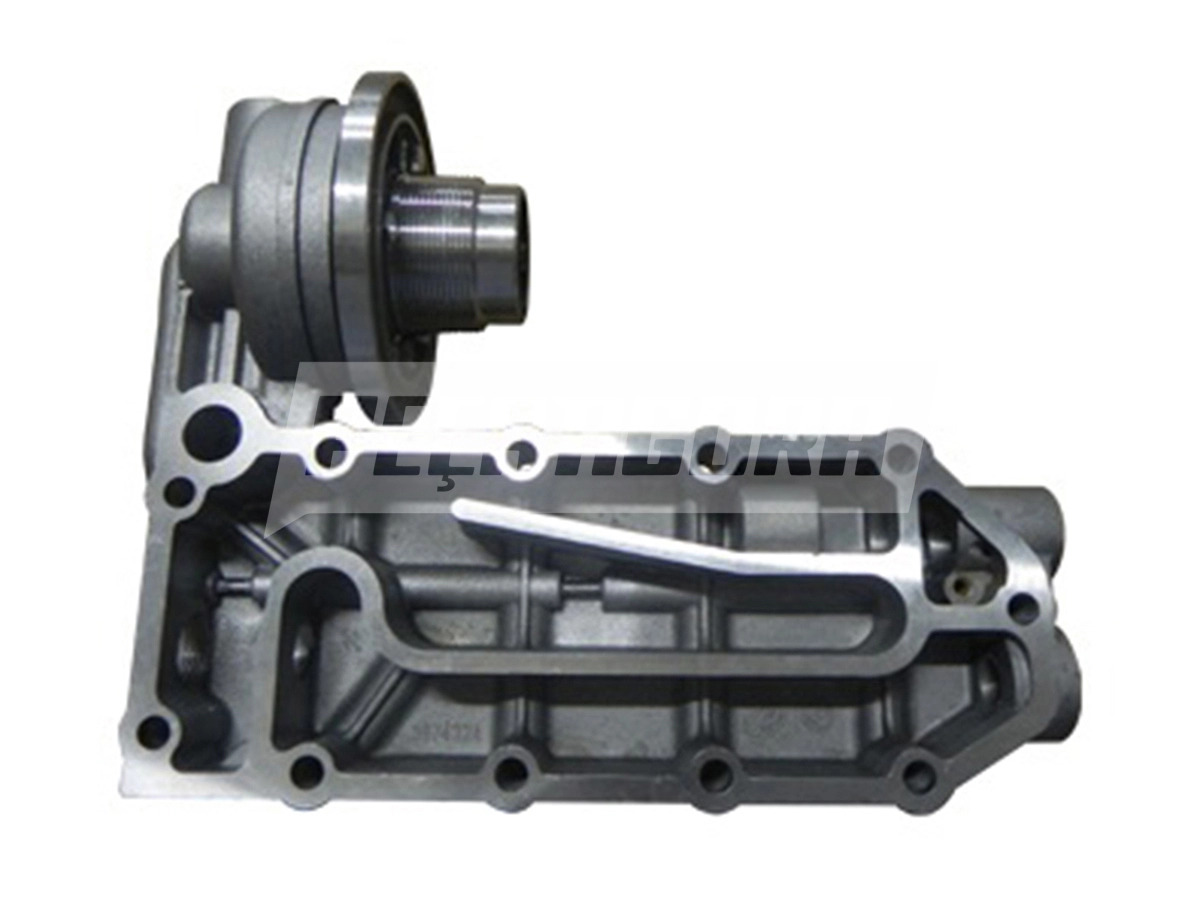 CARCACA FILTRO OLEO RESFRIADOR MOTOR CUMMINS ISC 8.3 ELETRONICO FORD 4532E 232E 