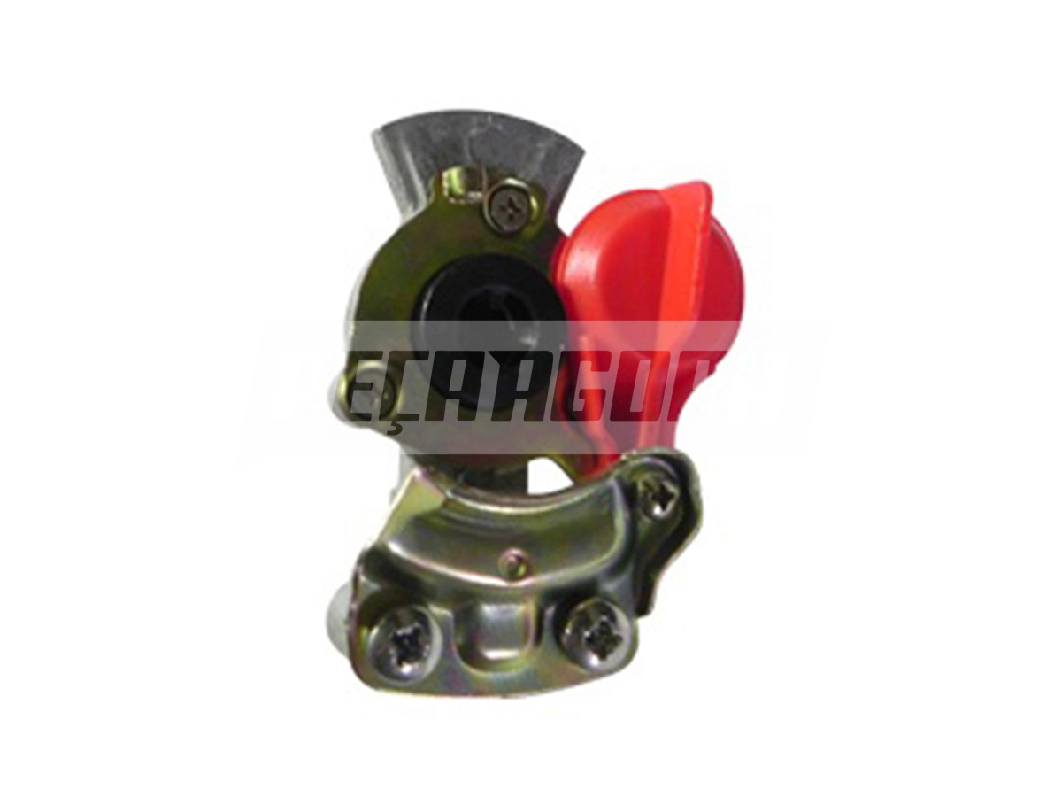 MAO AMIGO EMERGENCIA COM TAMPA VERMELHA CAVALO MECÂNICO ROSCA 1/2'' NPTF AUTOMA