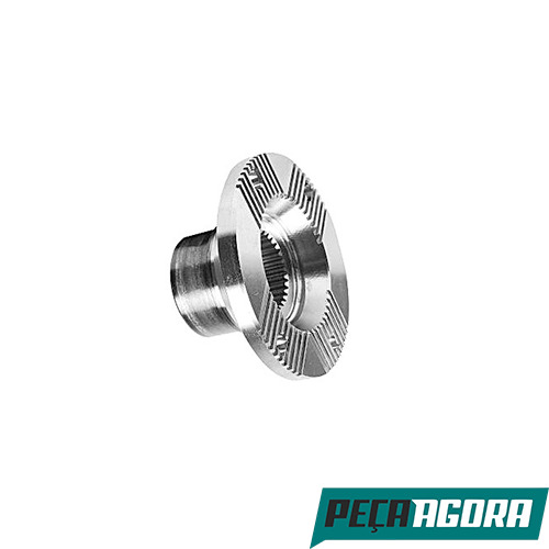 FLANGE DE ACOPLAMENTO 4 FUROS 31 ESTRIAS (SA27)