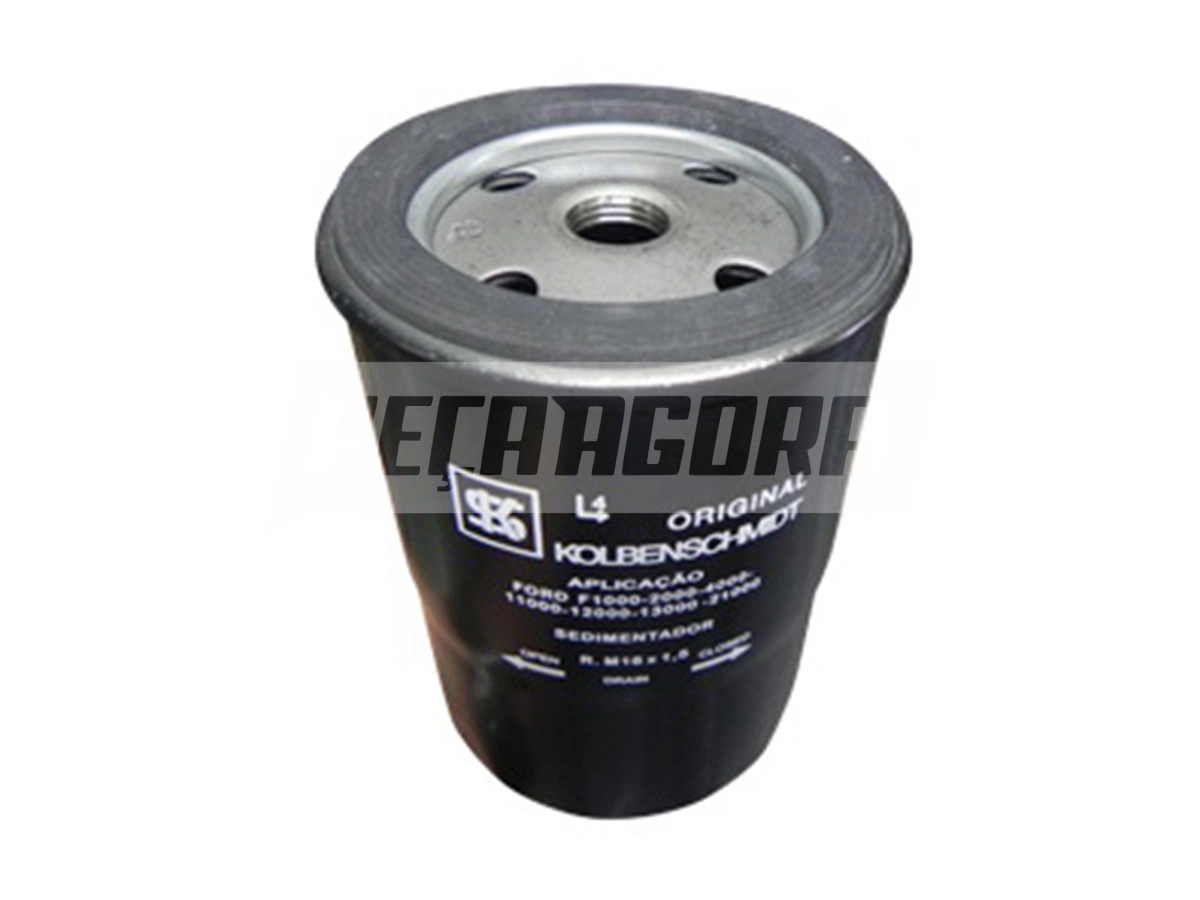 FILTRO SEDIMENTADOR SEM CHICOTE COM DRENO FORD F1000 F4000 MWM 229 VW 790 7110S 