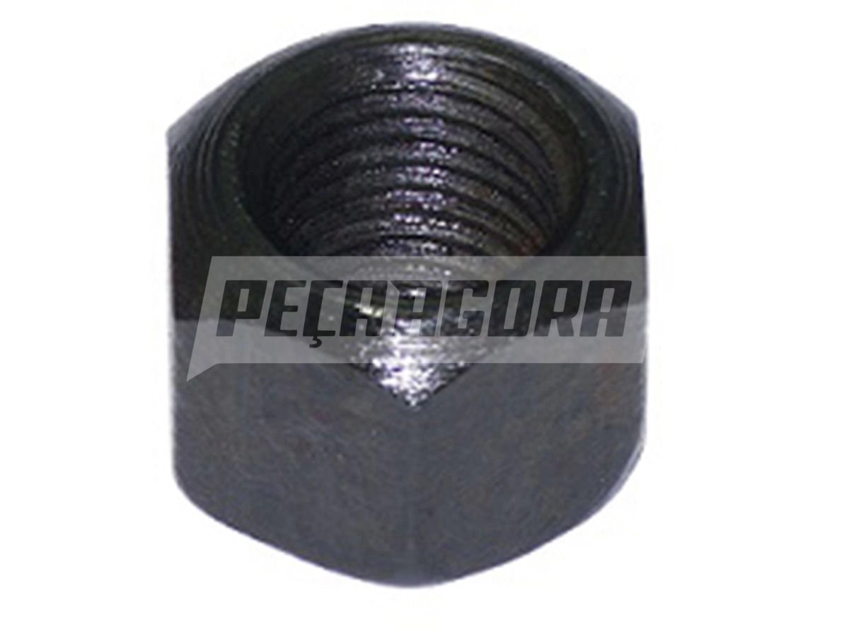 PORCA RODA RAIADA RANDON ANTIGO M18X2,0 CH 27 ALTURA 20MM ACO 8 (210000585)