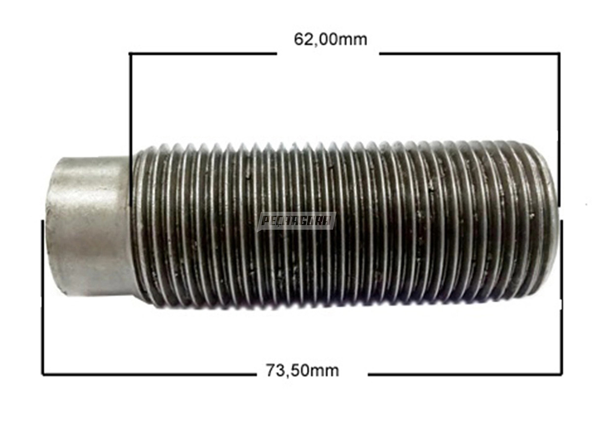 PARAFUSO REGULAGEM M22X75 COROA DIFERENCIAL RS240 RAT 5,38 A 7,17 VW 17.170 16.2