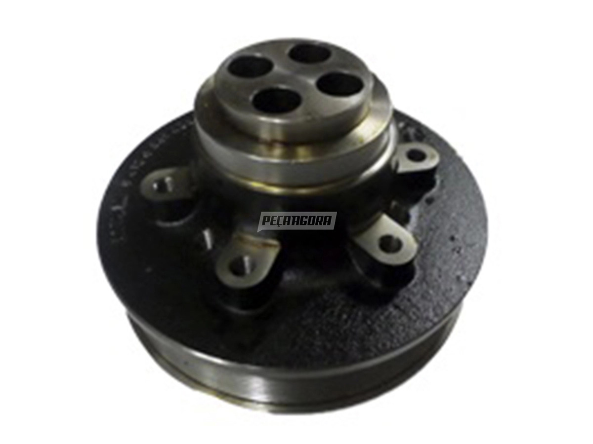 POLIA VIRABREQUIM MOTOR MWM MAX FORCE 4 CIL EURO V AGRALE VOLARE (6020101116004)