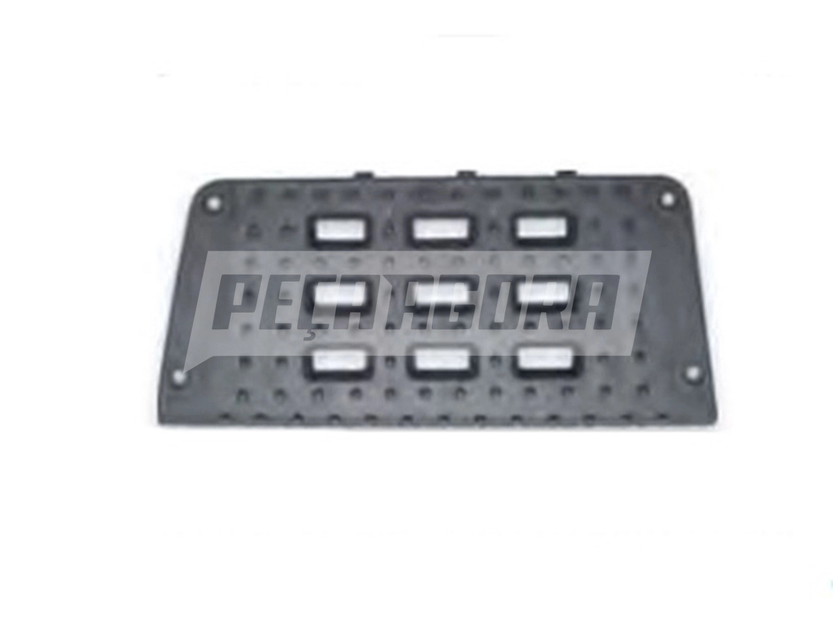 TAPETE ESTRIBO CINZA LE ESQUERDO SUPERIOR VW 13.180 15.180 17.250 24.250 26.260 