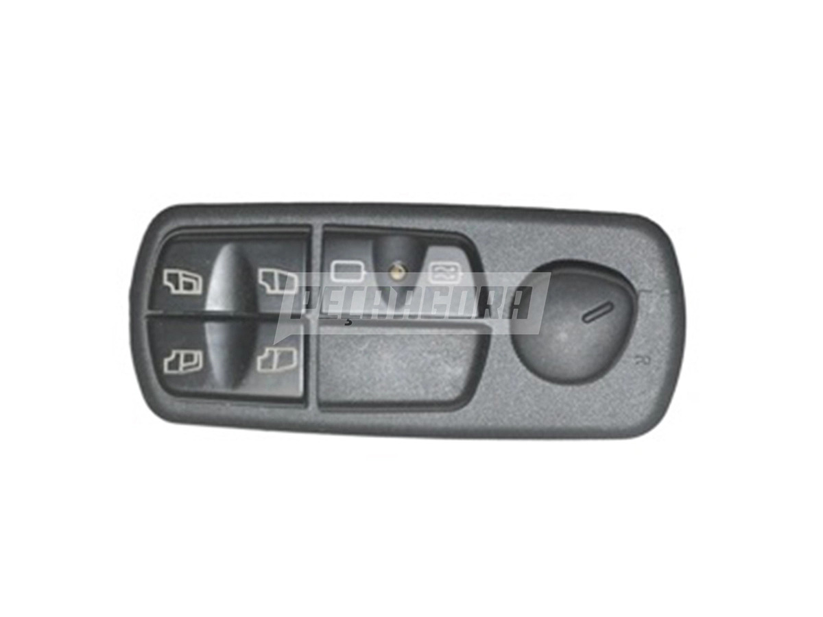 INTERRUPTOR COMANDO VIDRO ELETRICO LE ESQUERDO MB AXOR LADO MOTORISTA E PASSAGEI