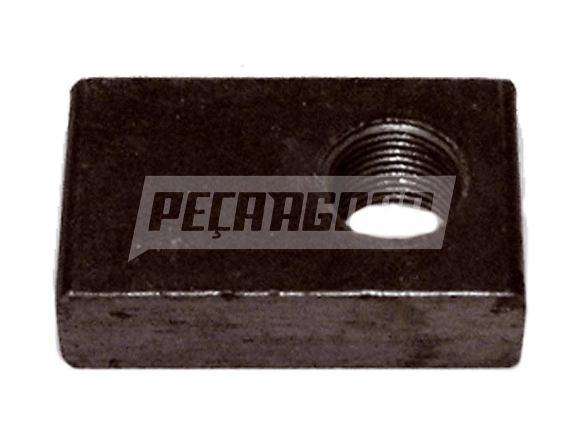 PORCA QUINTA RODA MAXION RETANGULAR REGULAGEM ROSCA M16X1,5 (1804600490)