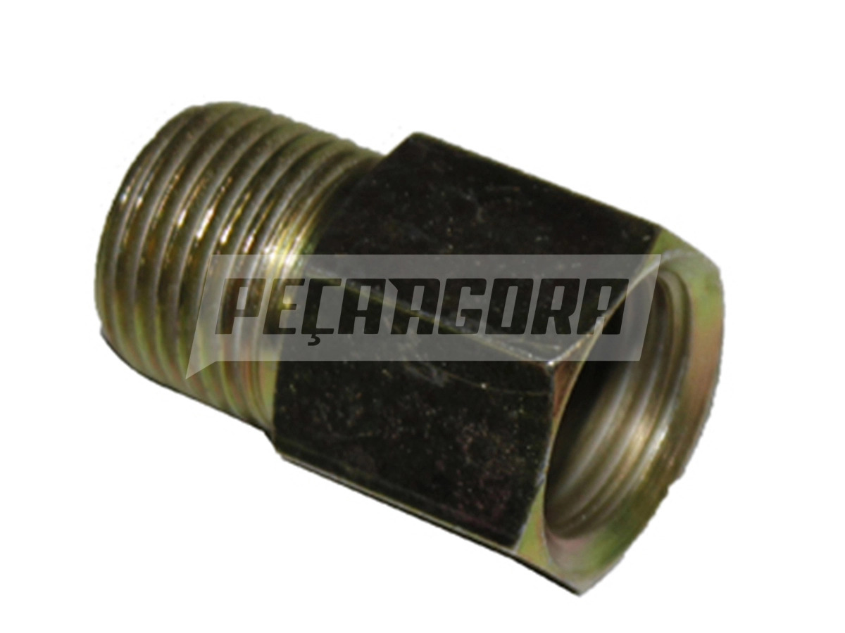REDUCAO MACHO 3/8 NPT X FEMEA M16X1,5 APLICACAO GERAL (CM062005)