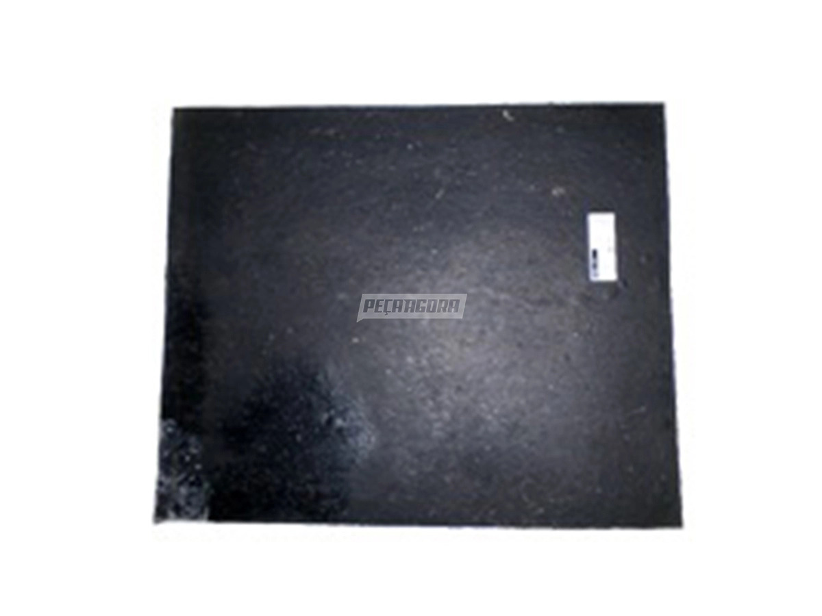 APARA BARRO 500MM X 600MM, LISO PRETO (500600)