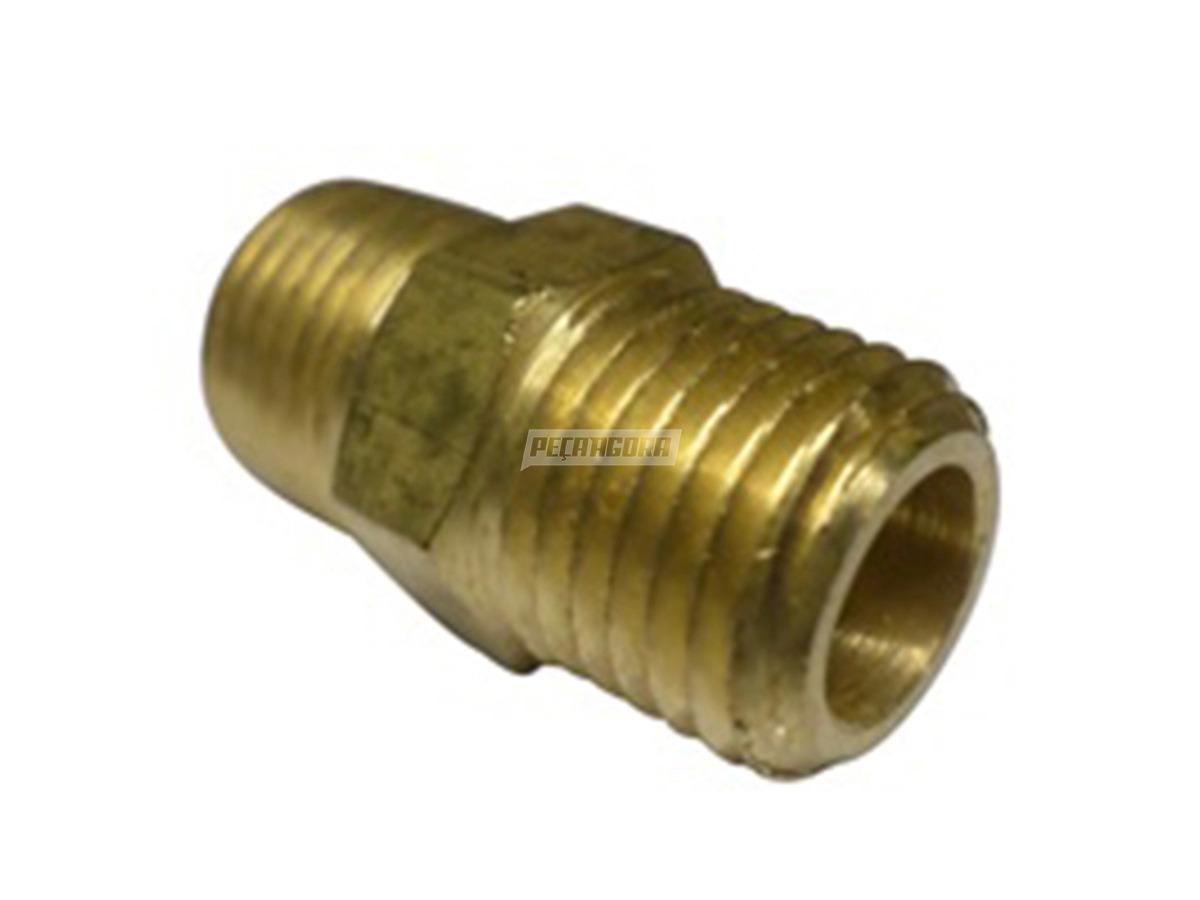 NIPLE CONEXAO RETO 1/4 NPT APLICACAO GERAL (0680)