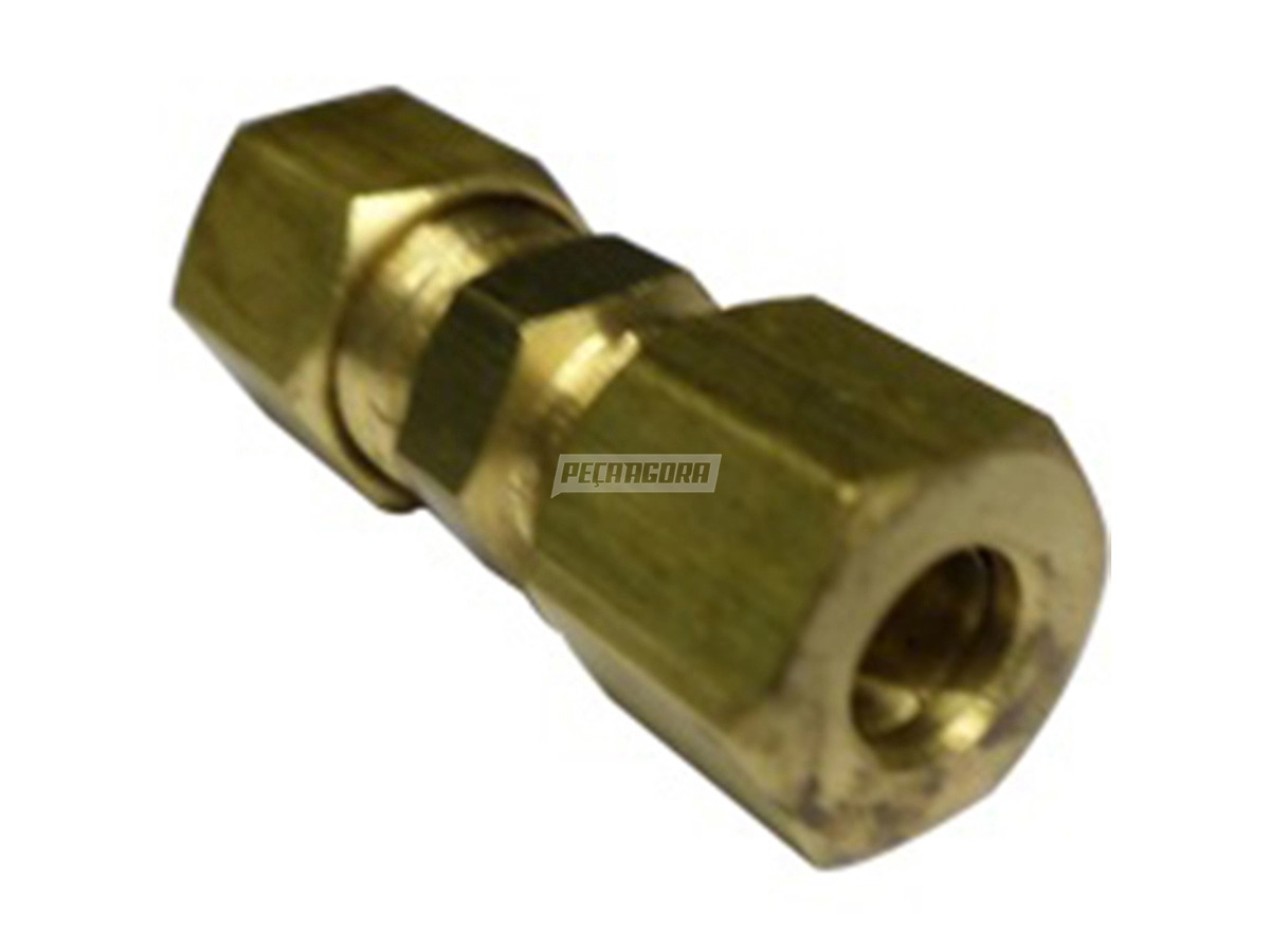 UNIAO COM PORCA E ANILHA 1/4'' APLICACAO GERAL (0034,)