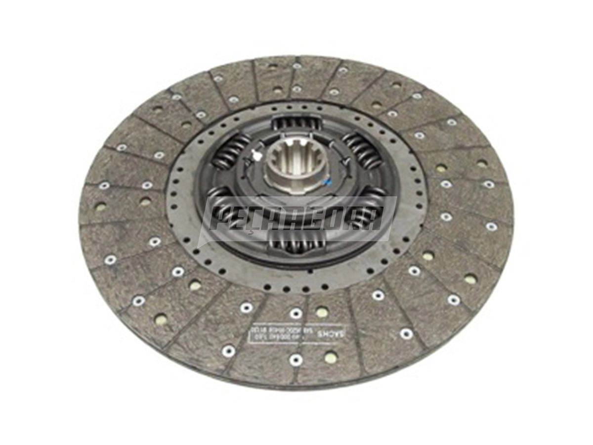 DISCO EMBREAGEM VW 17.260EOT VOLKSWAGEN BUS SASCHS 395MM (2Z0141031L)