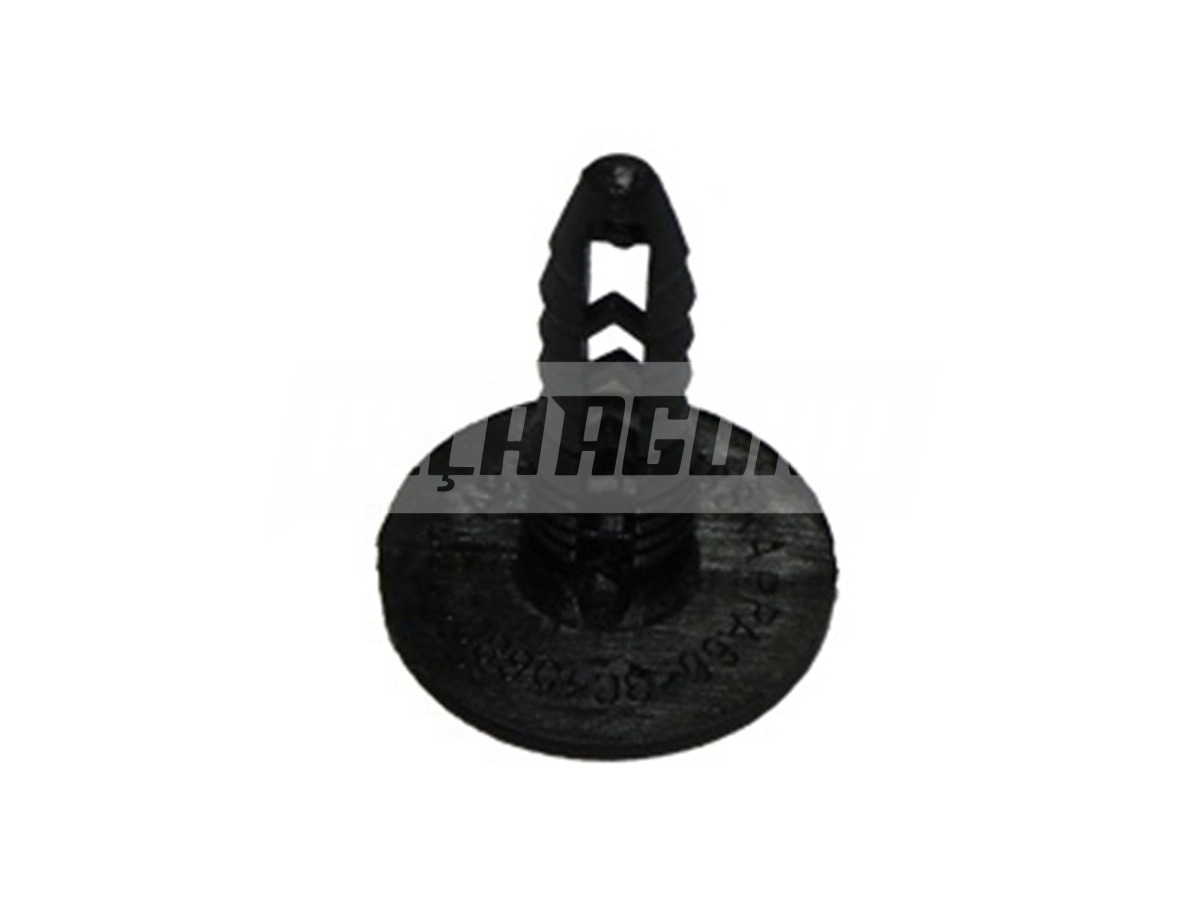 RETENTOR FIXACAO ACABAMENTO PARACHOQUE 6,8X5,0 PRETO FORD 712 814 815 915 1317 1