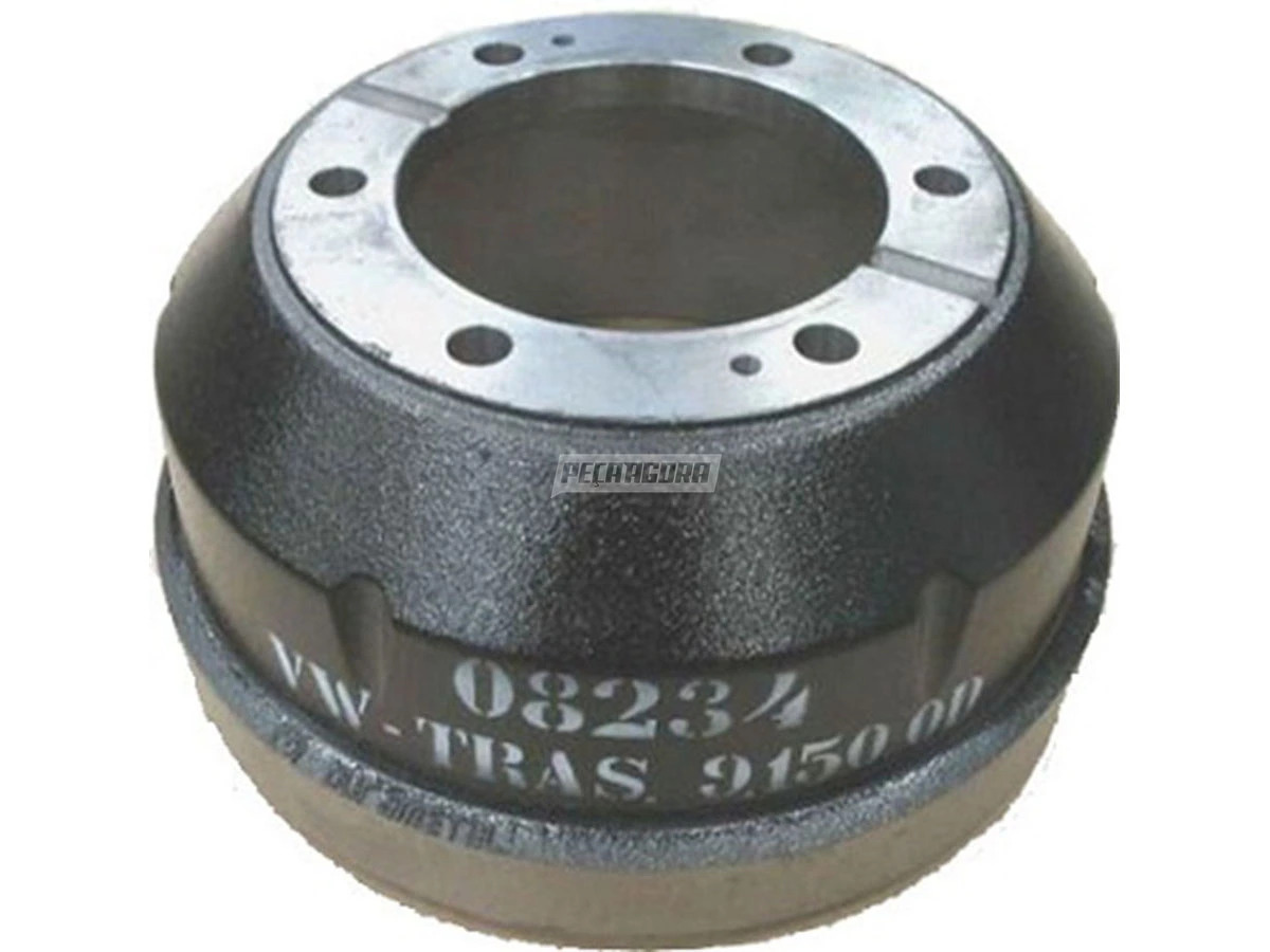 TAMBOR FREIO DIANTEIRO TRASEIRO VW 3/5 VW 9150 MICRO 2003 EM DIANTE (2R0609617A,