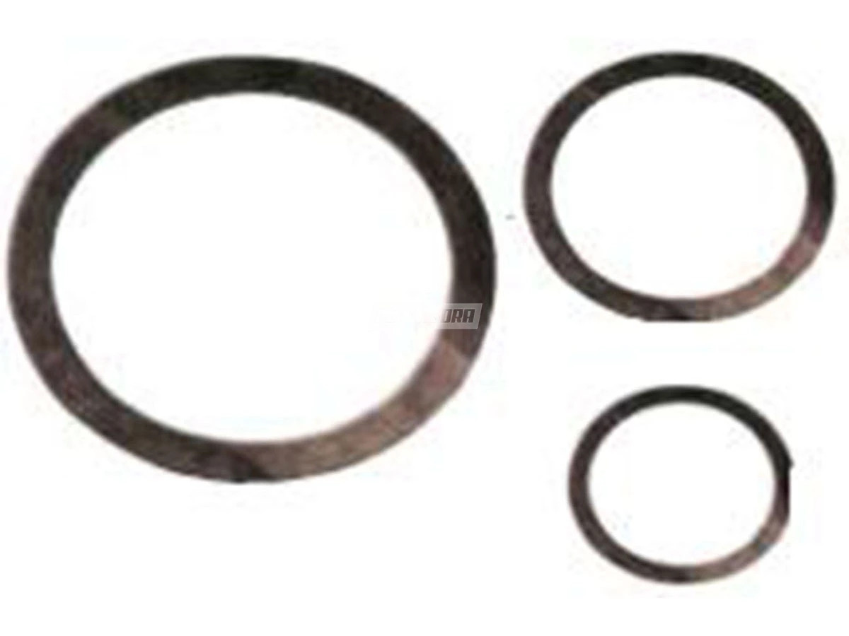 CALCO AJUSTE ROLAMENTO DIFERENCIAL FORD F4000 6 ARRUELAS GRANDES 6 PEQUENOS E 6 