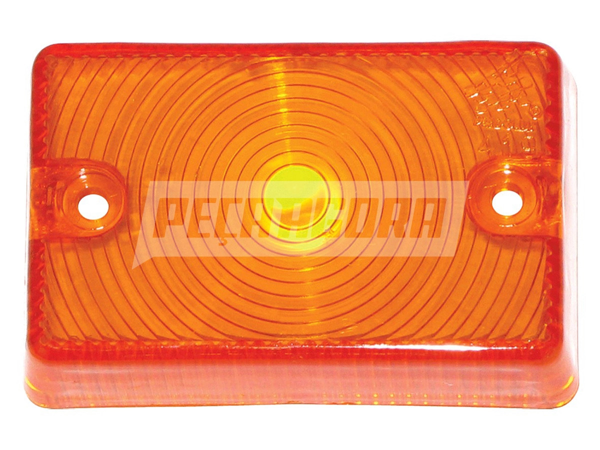 LENTE LANTERNA LATERAL AMARELA CARRETAS TODAS MARCAS ANTIGAS (419AM-PL04190001)