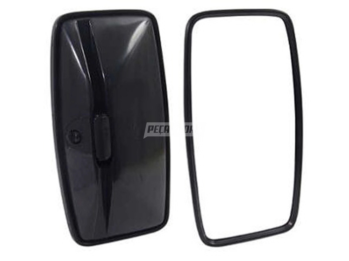 ESPELHO RETROVISOR GRANDE PRETO 370 X 200 VW FORD (T11857515A)