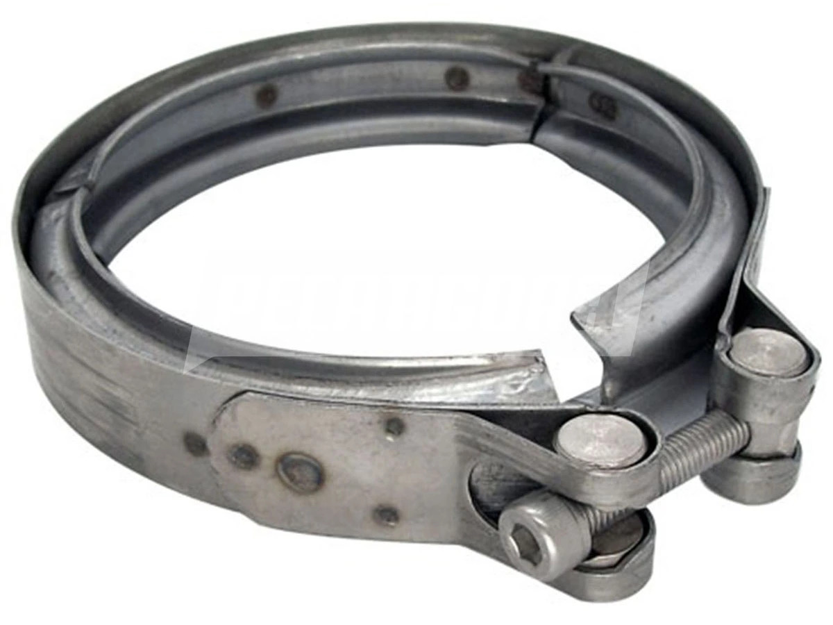 ABRACADEIRA TUBO INTERMEDIARIO 4.1/2'' CANALETA LARGA MB 1938S 1944S INOX (69399