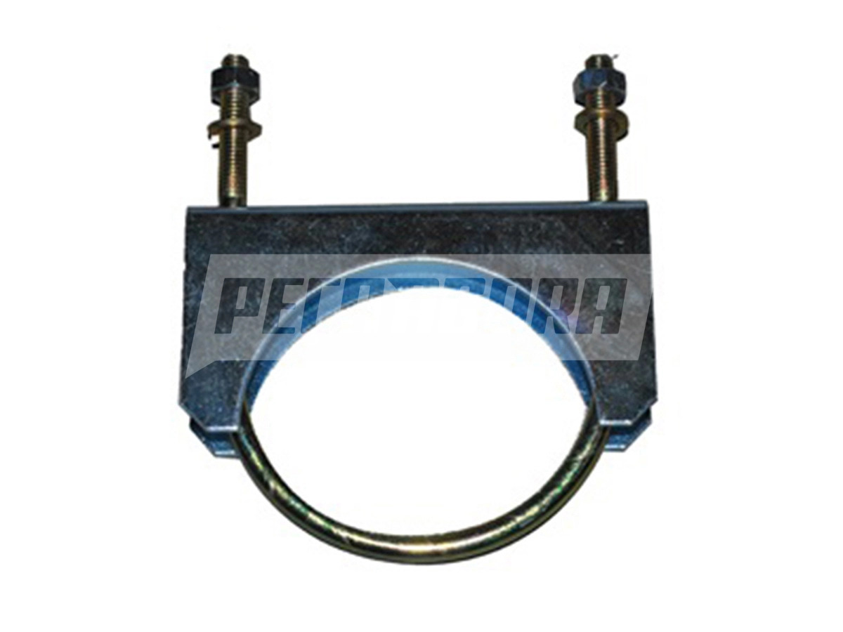 ABRACADEIRA COM PLACA FIXACAO TUBO SAIDA VW CONSTELLATION 19370E 25320E 19370E 2