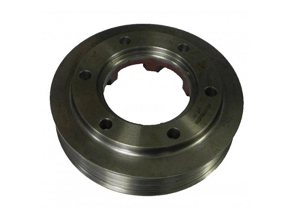 POLIA VIRABREQUIM MOTOR MWM X10 VW 7.100 8.140 12.140T 14.150 16.180CO FORD BUS 