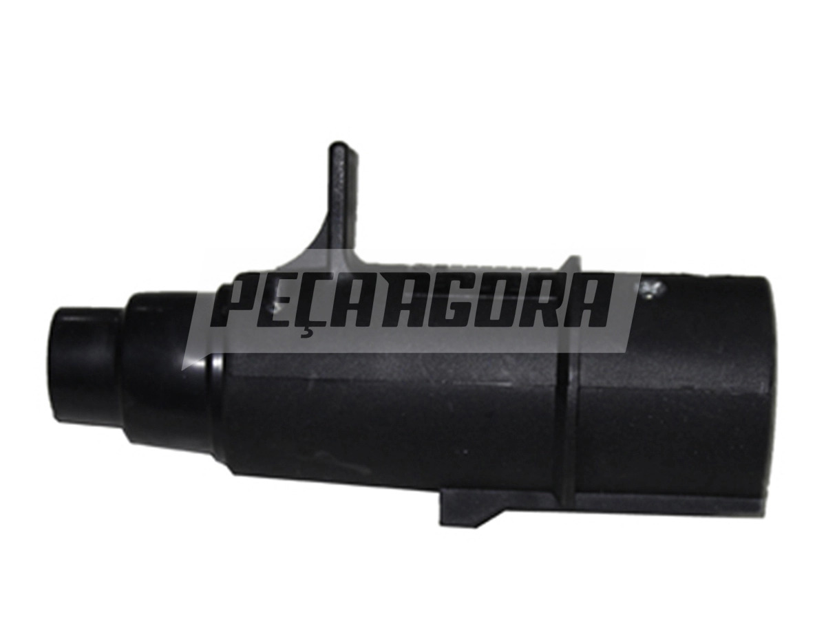 TOMADA ELETRICA MACHO 7 POLOS REDONDA PLASTICO COM EXTENSOR 24V (210100461-ENG00