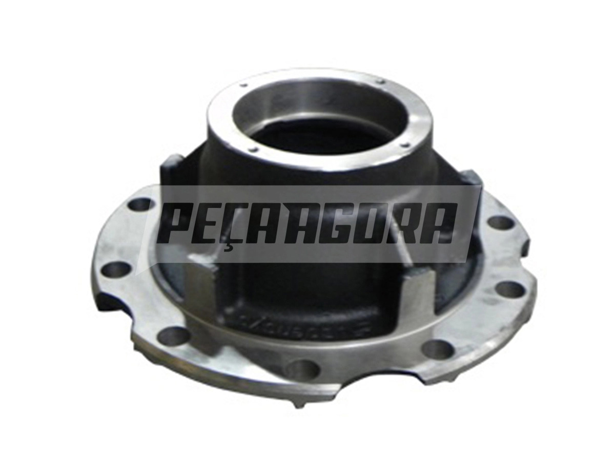 CUBO RODA DISCO 10 FUROS RANDON OUTBOARD VW 23.210 23.220 23.310 TERCEIRO EIXO C