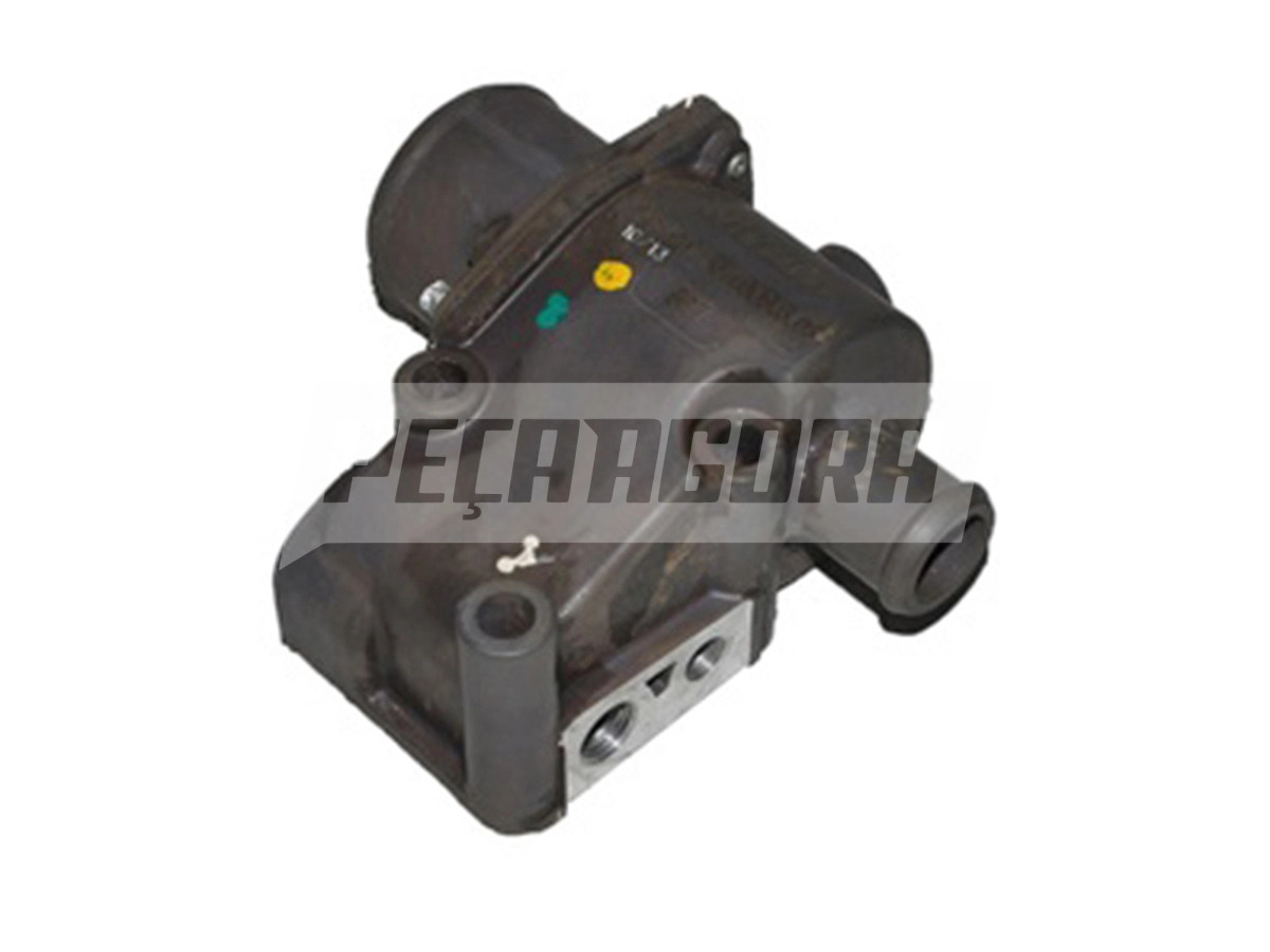 VALVULA TERMOSTATICA COMPLETA CARCACA MOTOR MWM X10 VW 17.210OT 17.240OT MOTOR X