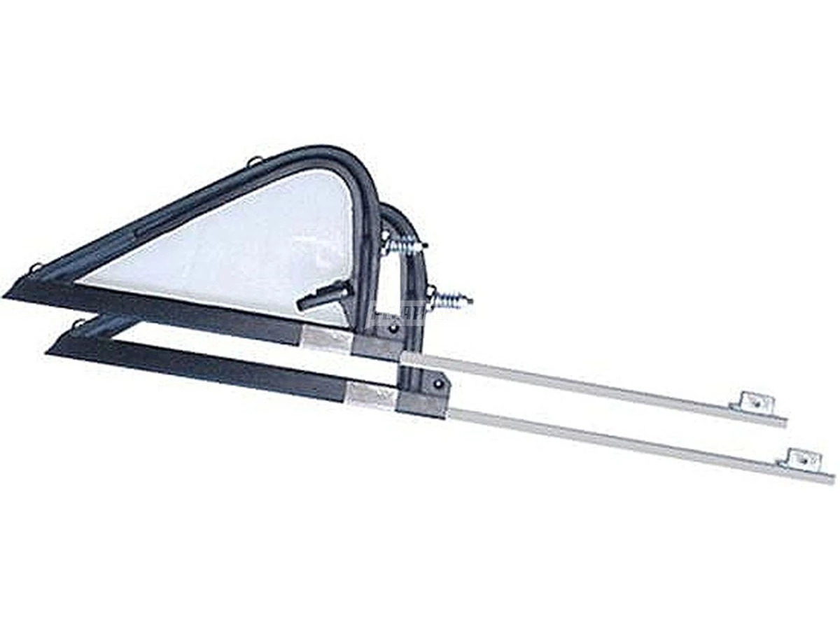 QUEBRA VENTO PORTA LD DIREITO COMPLETO INCOLOR FORD F600 F1000 F4000 F11000 (BE3