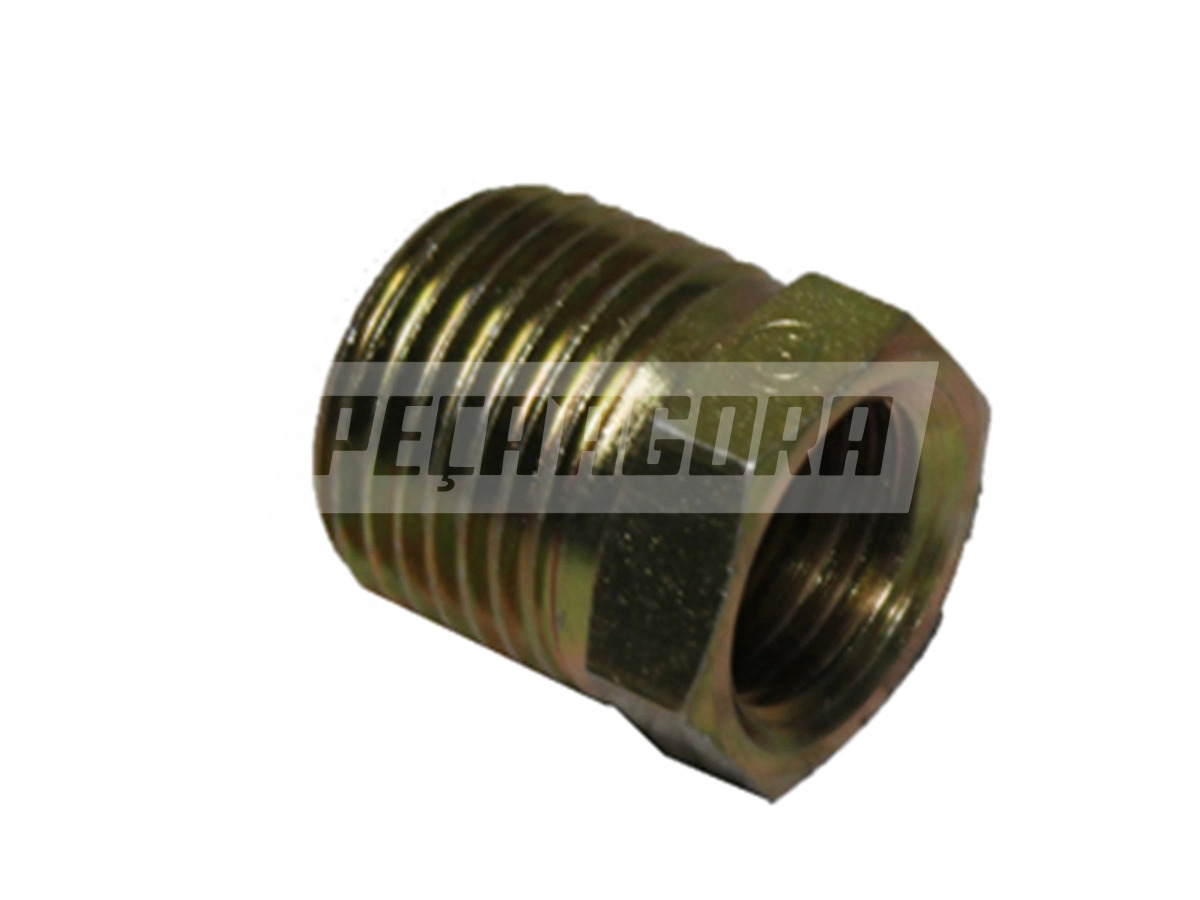 REDUCAO MACHO 1/2 NPT X FEMEA M16X1,5 APLICACAO GERAL (1043)