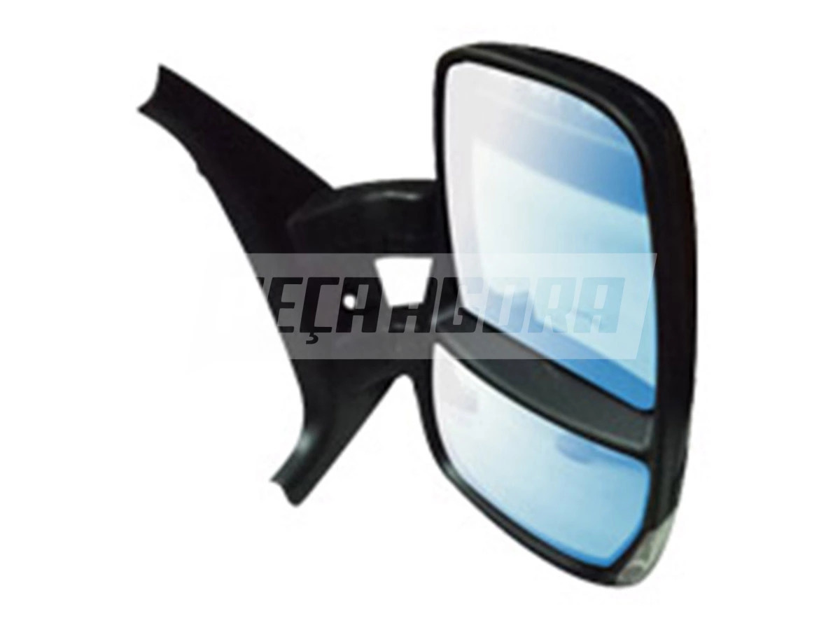 ESPELHO RETROVISOR ELETRICO ANTENA LD DIREITO DESEMBACADOR CURTO PARA IVECO DAIL
