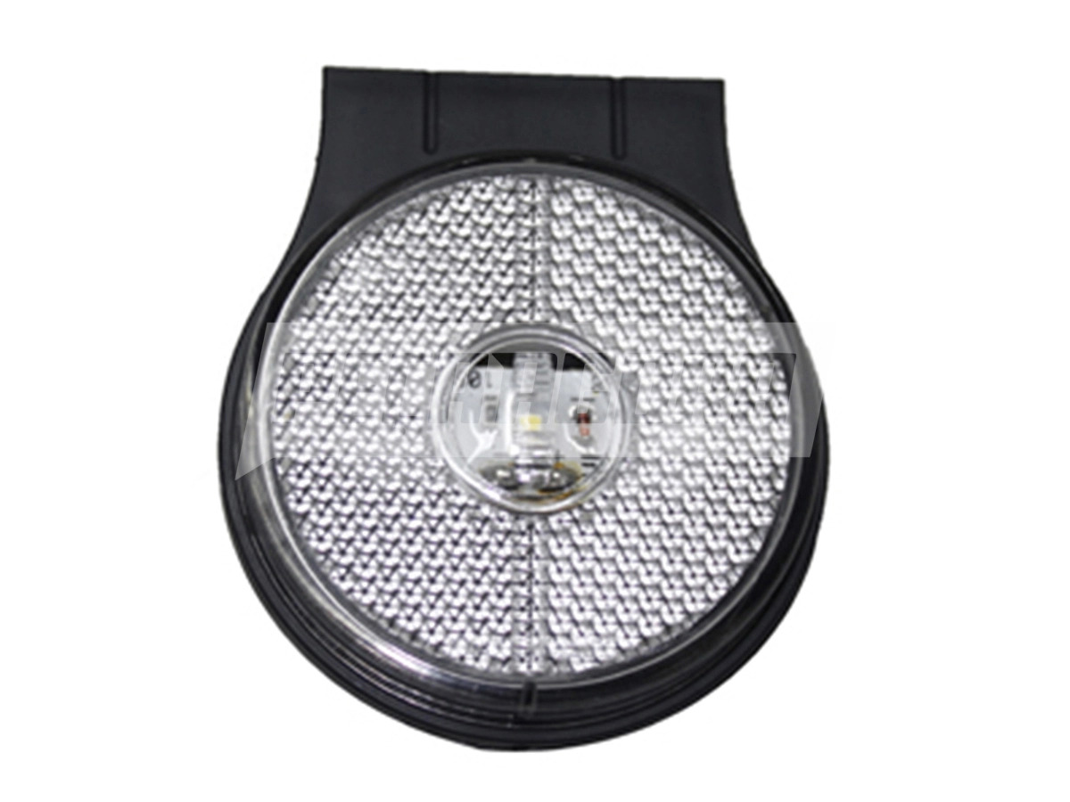 LANTERNA LATERAL LED CRISTAL CARRETA TODAS COM SUPORTE 65MM (40545)