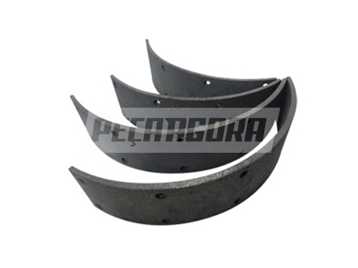 LONA FREIO TRASEIRA FORD F1000 72 A 92 F1000 92 A 96 F1000 96 A 98 TAMBOR ESTACI