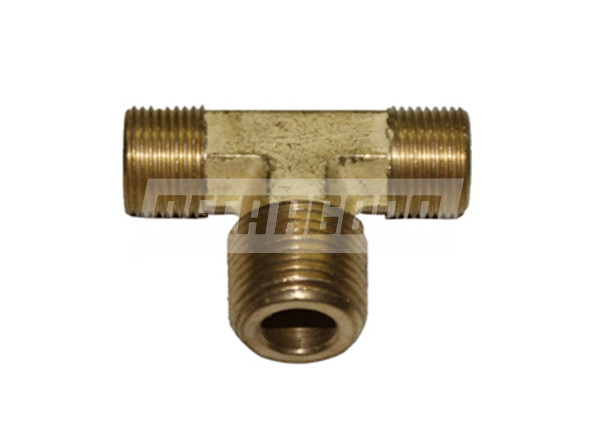 CONEXAO TEE CENTRAL 3/8 NPT X 3/8 TUBO . (0415)