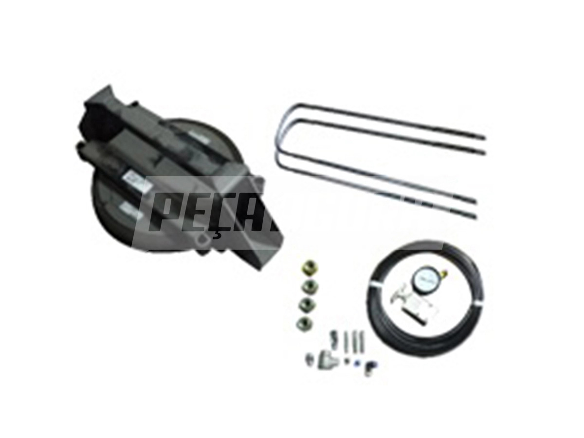 SUSPENSOR PNEUMATICO REBAIXADO COLUNAS 840X566MM BOLSA PEQUENA TUBULACAO DE 1/4'