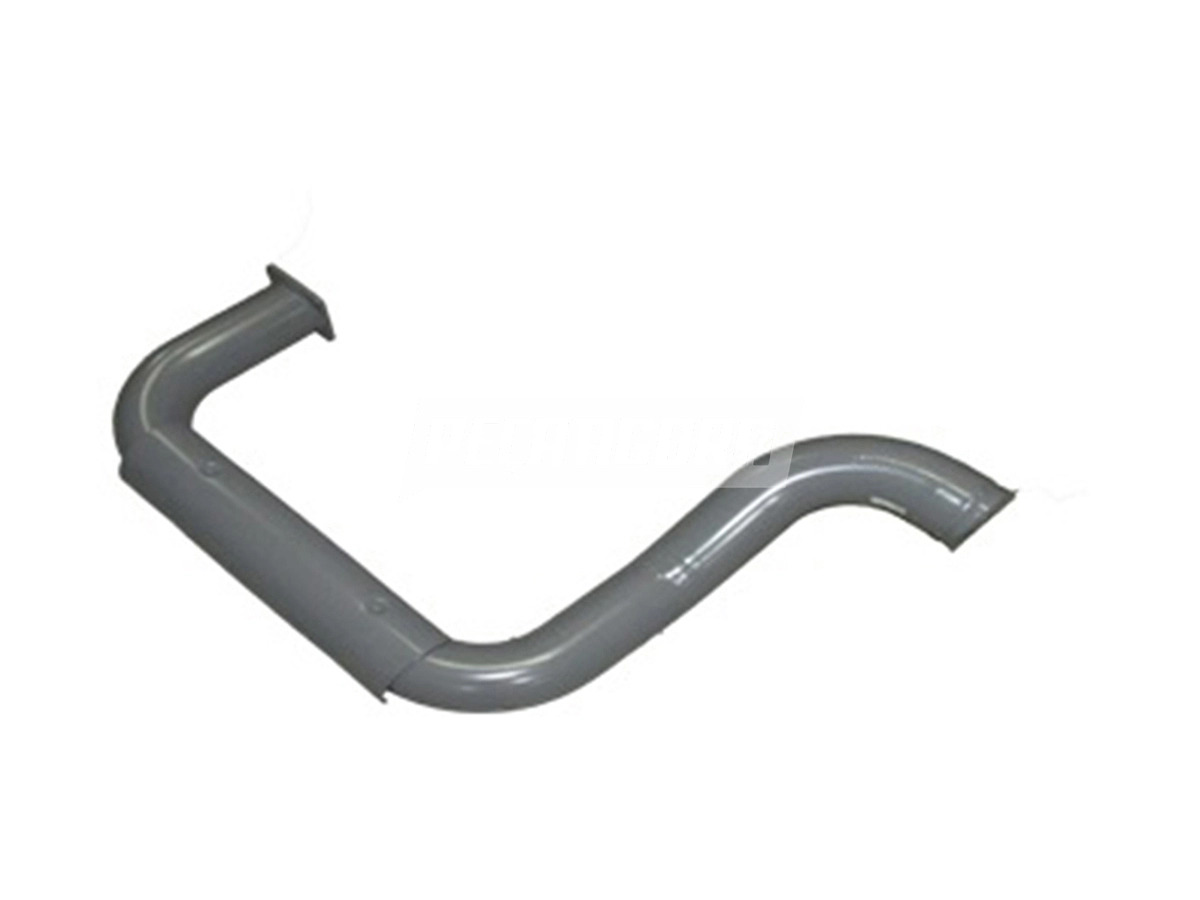 TUBO ESCAPAMENTO INTERMEDIARIO CURVO VW 26.260E 31.260E 6X4 2002 DIANTE SISTEMA 