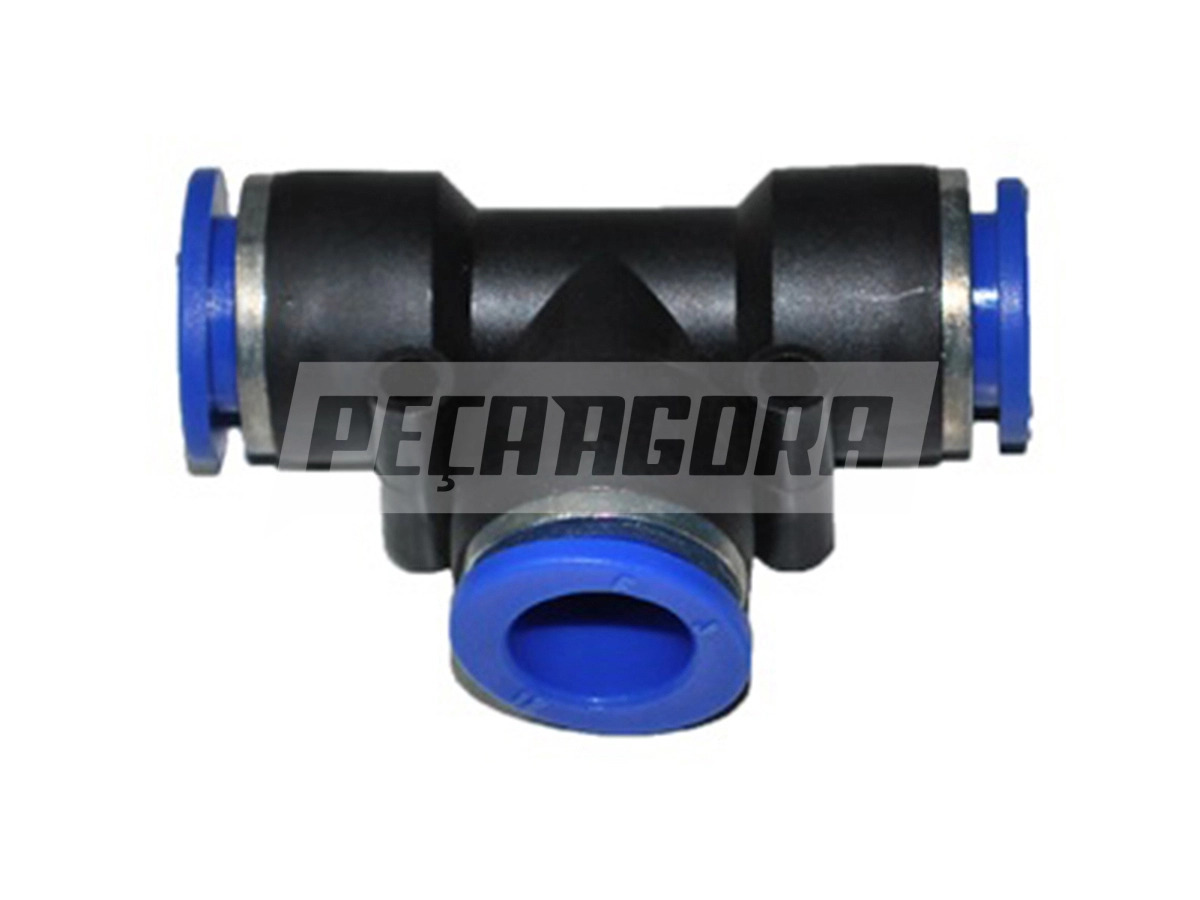 CONEXAO TEE UNIAO 12MM NYLON . (VA27176)