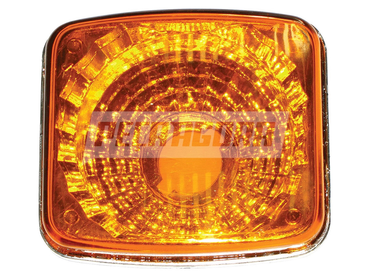 LANTERNA TRASEIRA AMARELA GUERRA 2008 SEM LÂMPADA (586GAM)