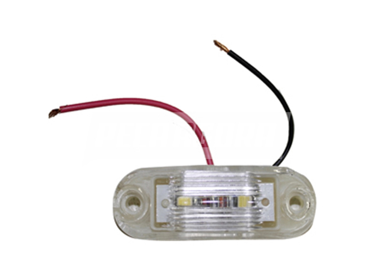 LANTERNA DELIMITADORA CRISTAL LED BIVOLT SEM TERMINAL COM CABO (040459)