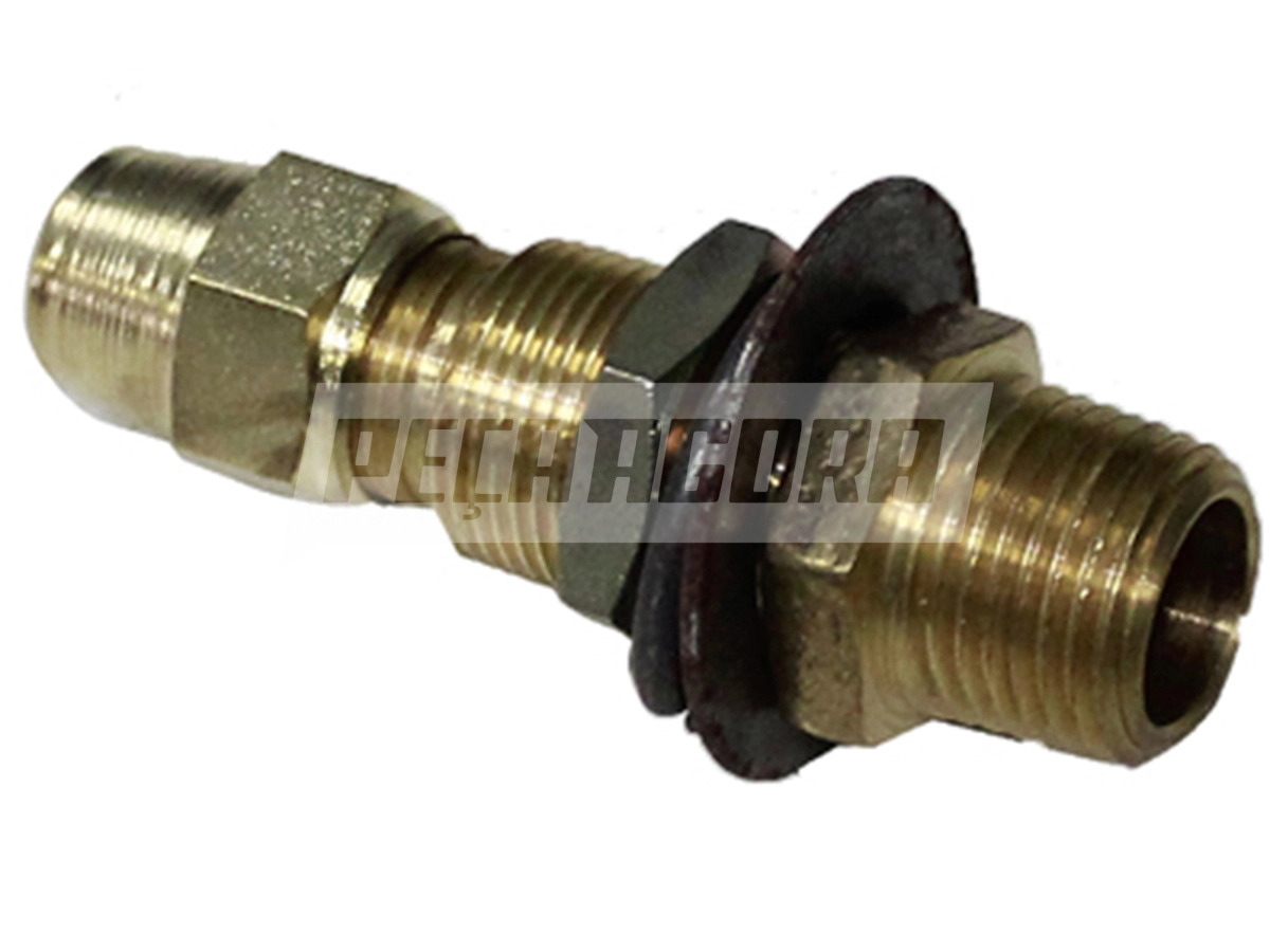 UNIAO ANTEPARO 1/2 NPTX1/2 COM PORCA CONICA APLICACAO GERAL (0465)