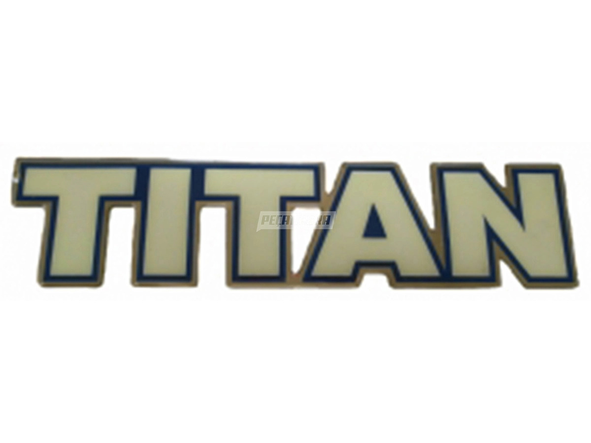 EMBLEMA COLANTE FRONTAL TITAN GRANDE VW S2000 17310 26310 18310 (2T0853737,)