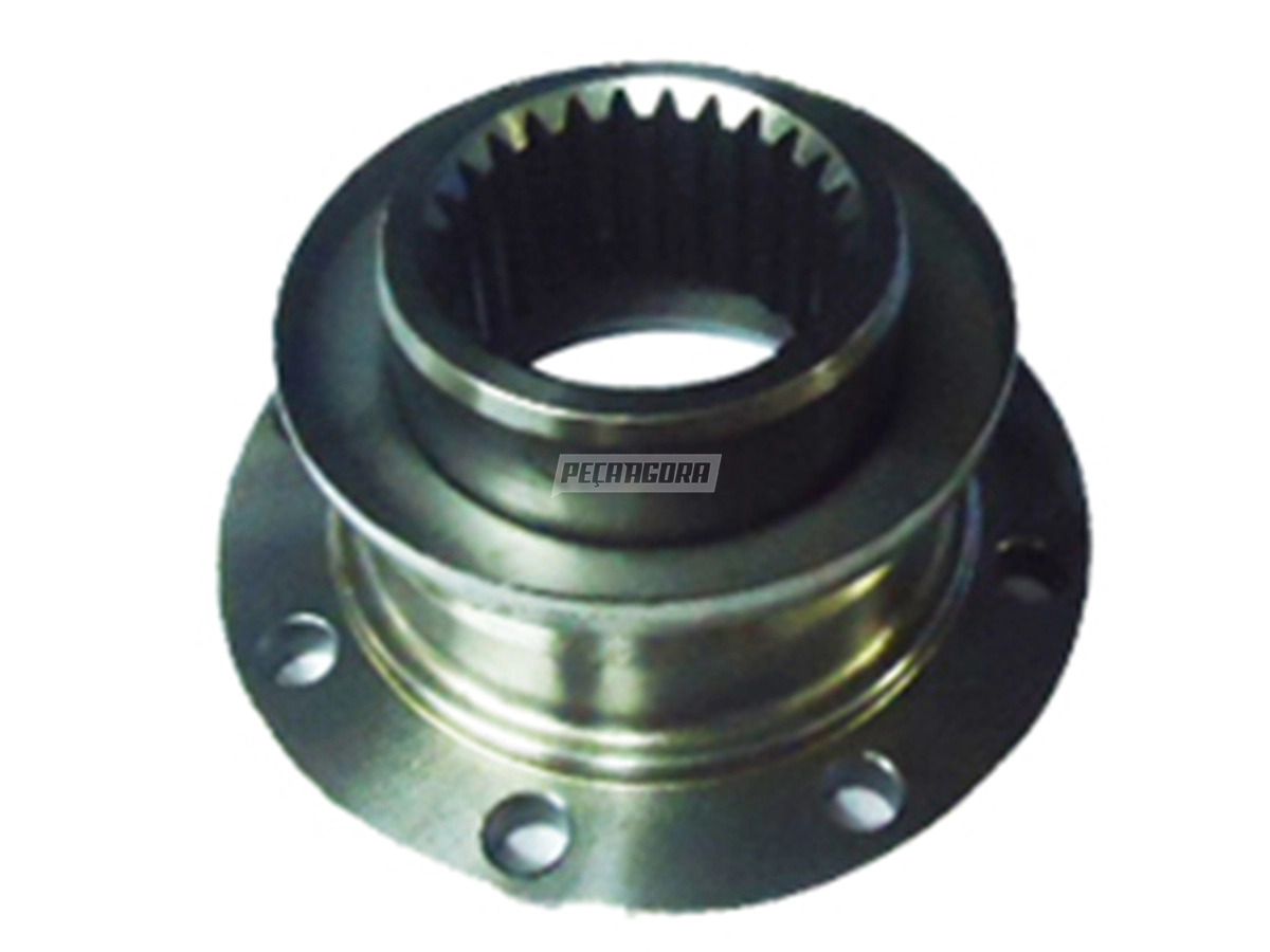 FLANGE DIFERENCIAL PINHAO 8 FUROS 26 ESTRIAS MB 1113 1313 1513 2013 O352 O362 (3