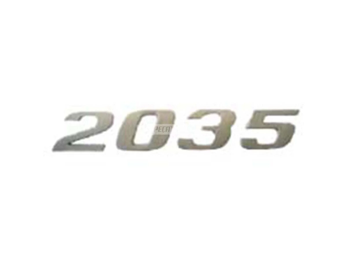 EMBLEMA 2035 CROMADO MB 2035 (6418172515)