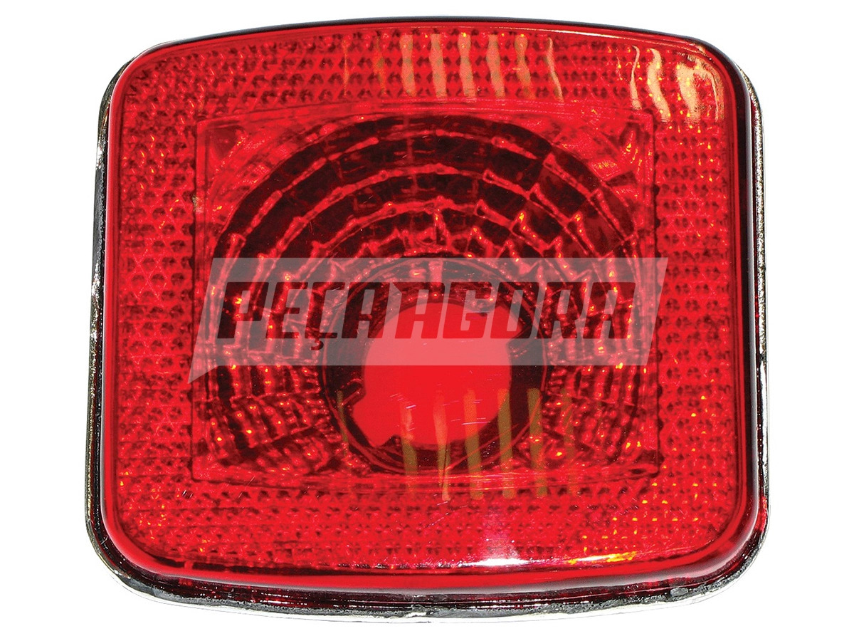 LANTERNA TRASEIRA VERMELHA GUERRA 2008 SEM LÂMPADA (586GVM-PL05860003)