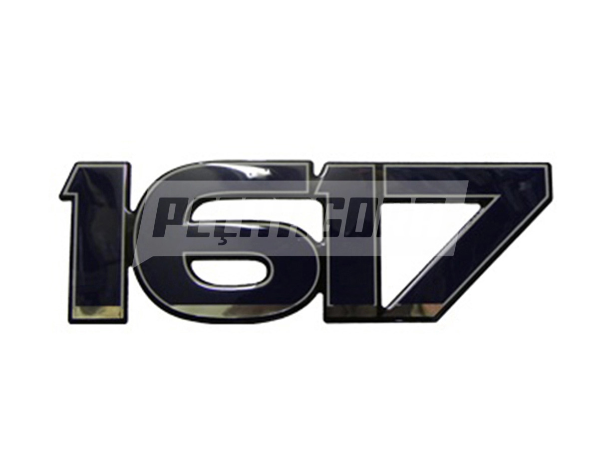 EMBLEMA COLANTE FRONTAL 1617 FORD CARGO 1617 (98HU16605JA)