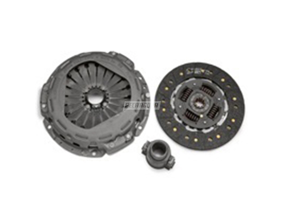 JOGO EMBREAGEM PLATO DISCO ROLAMENTO 267MM 10'' 1/2 PARA IVECO DAILY 3510 3512 3