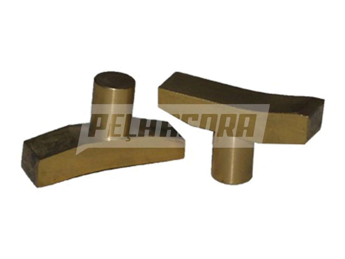 PASTILHA GARFO DO CÂMBIO JOGO 2 PECAS MB G60 G85 (9472650849,)