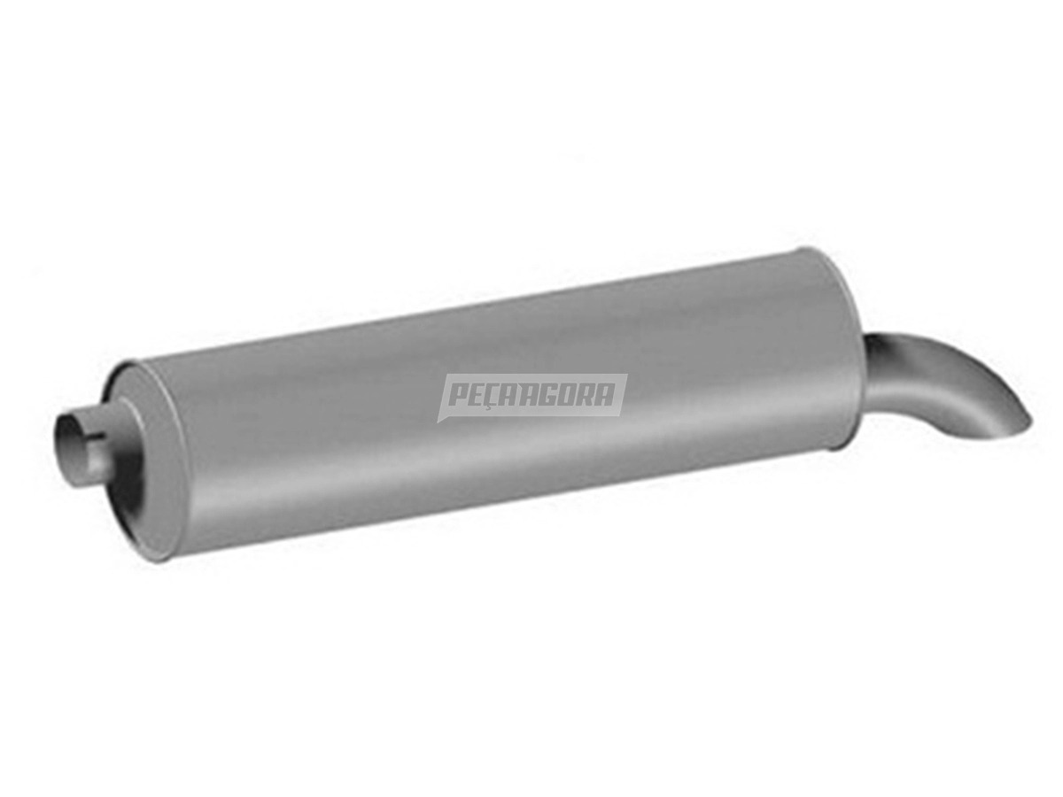 SILENCIOSO ESCAPAMENTO CUMMINS ELETRONICO ISB FORD CARGO 2422E 2428E 1722E 2006 