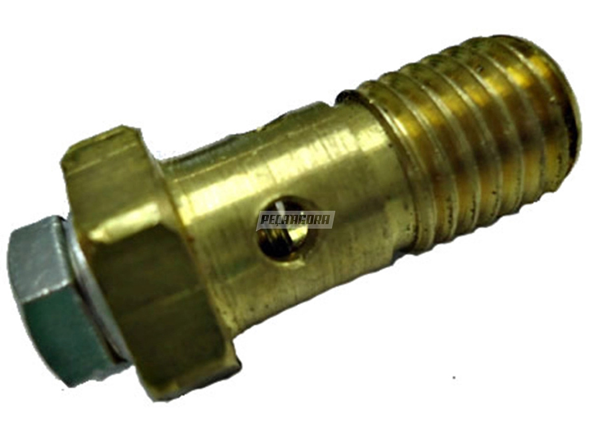 PARAFUSO OCO M12X1.5X24 TUBO COMBUSTIVEL 26MM 4 FUROS VW 17300 24220 26300 40300