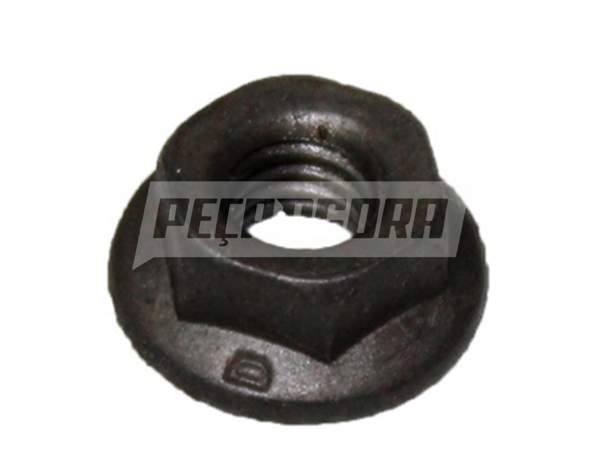 PORCA M8X1,25 FLANGE SEXTAVADA TAMPA DISTRIBUICAO MOTOR CUMMINS  6CT VW 14220 16