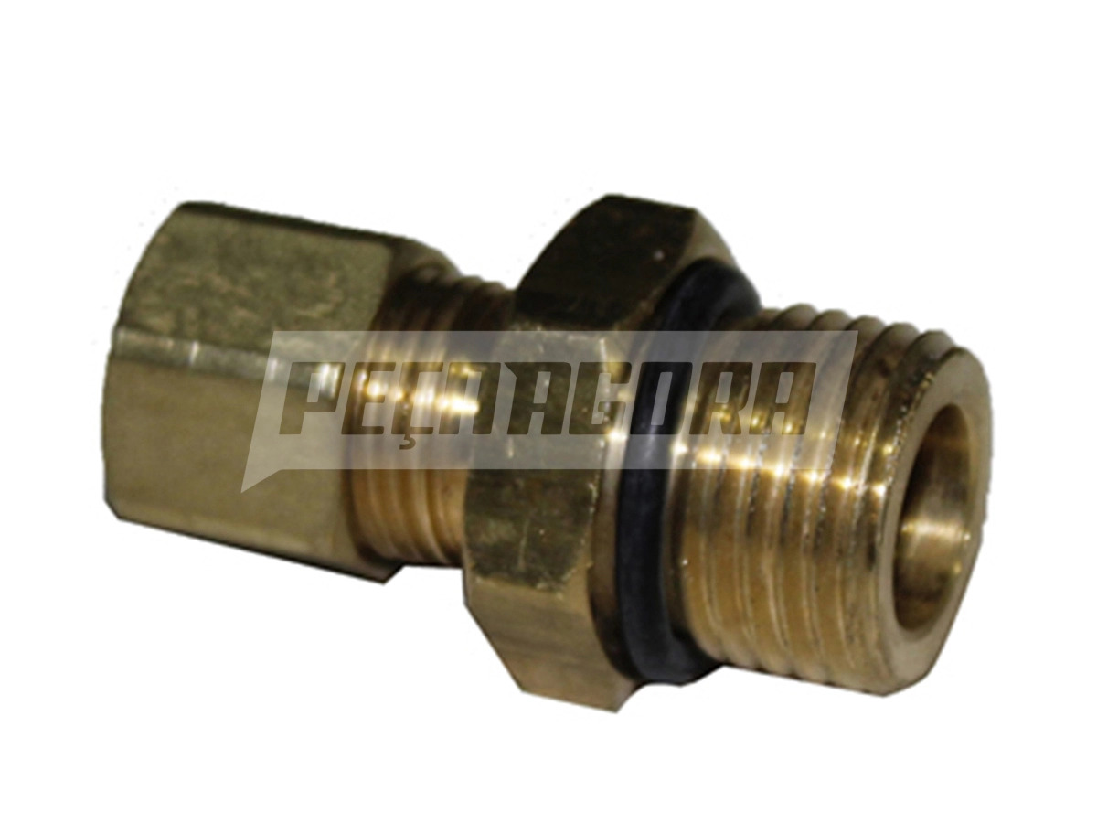 CONECTOR M16X1,5 X 5/16 TUBO COM PORCA E ANILHA DIVERSOS (7121,)