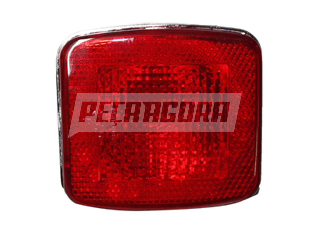 LANTERNA TRASEIRA VERMELHA GUERRA 2004 SEM LÂMPADA (536GVM)